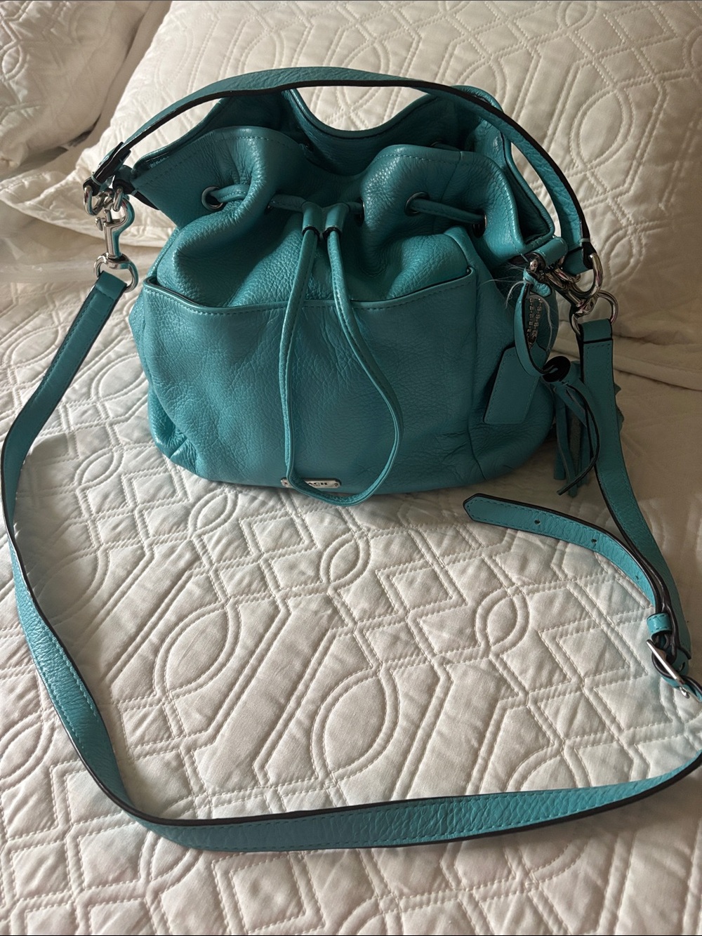 Coach leather purse